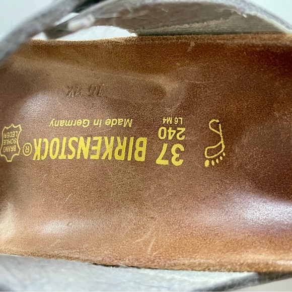 Birkenstock Gizeh Silver size 37 - Picture 3 of 3